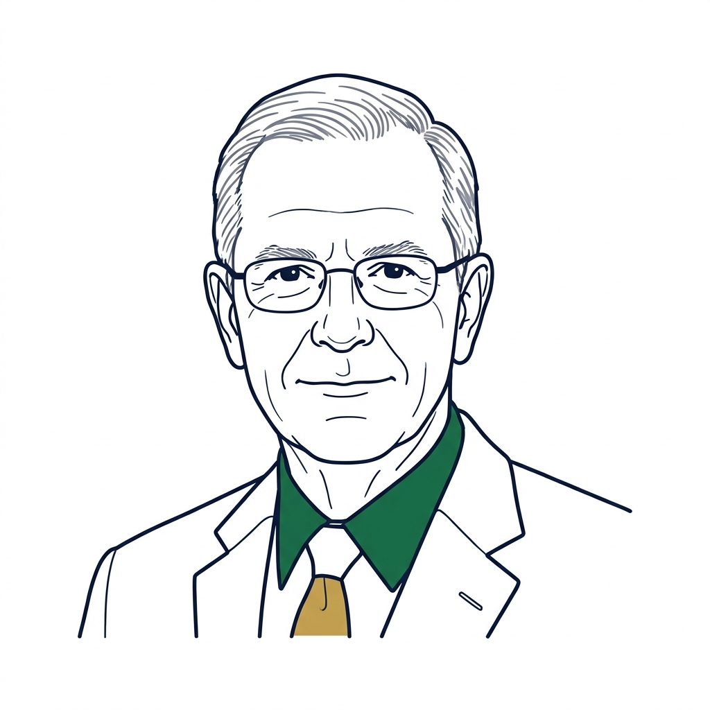 Sketch portrait of Kevin Hern
