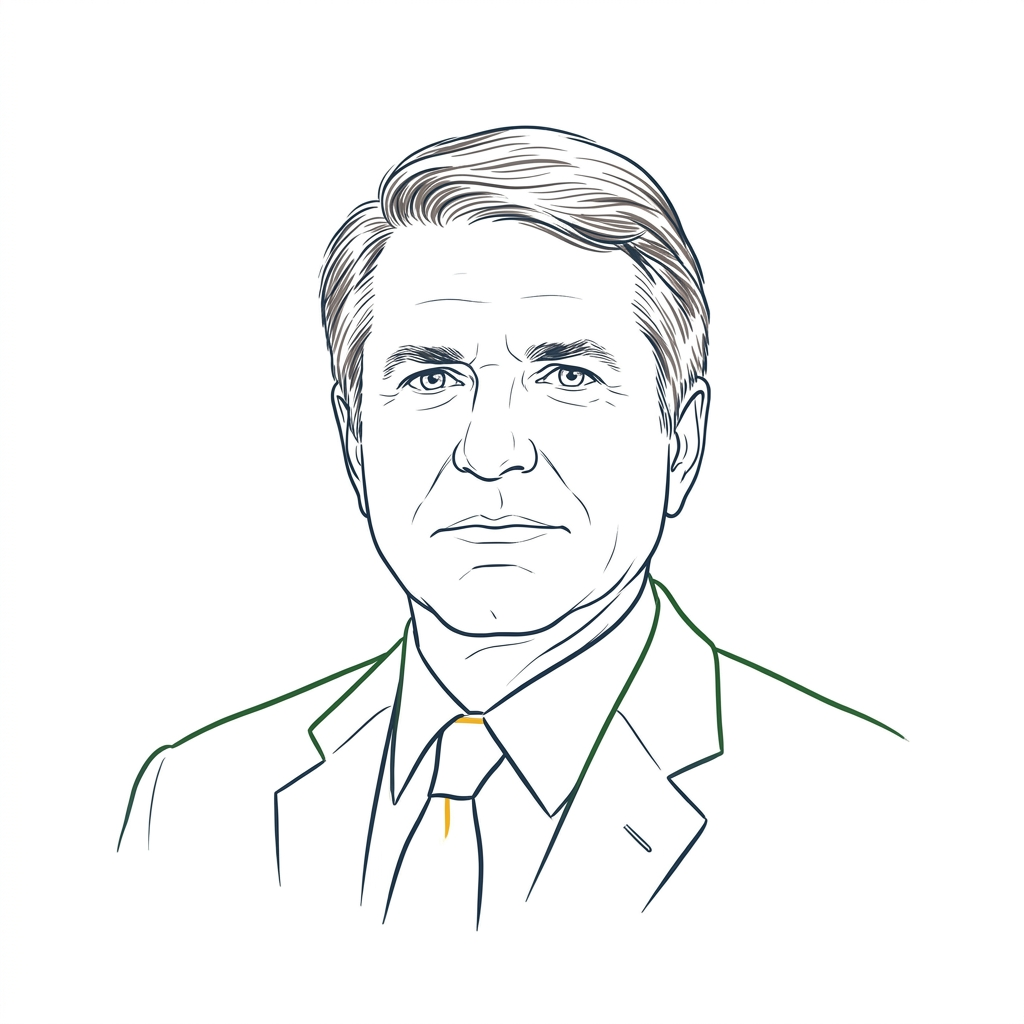 Sketch portrait of Michael McCaul